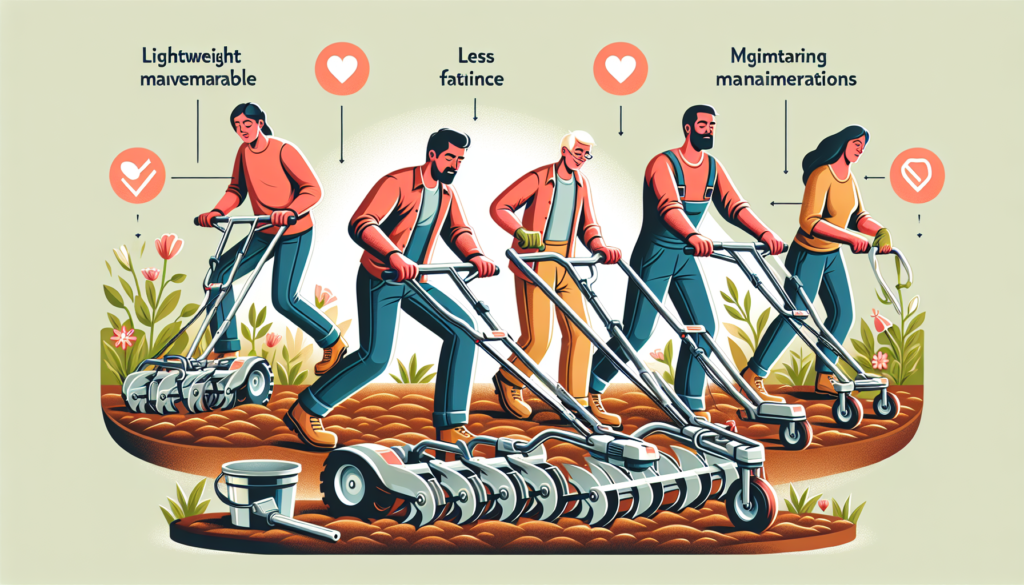 Lightweight Garden Tillers